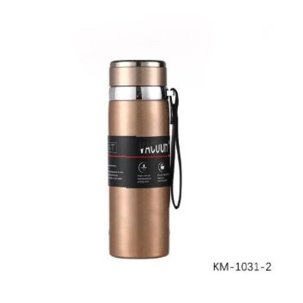 Термос металл 0,8 л кнопка чашка KM-1031-2 Baizheng