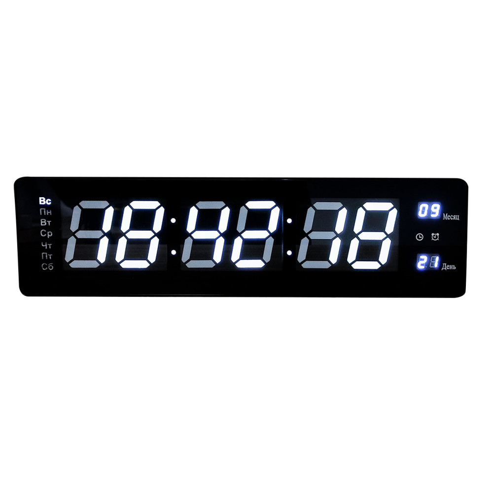 Часы электронные настольные 16х5,5 см led дисплей BZ-GH712 Baizheng