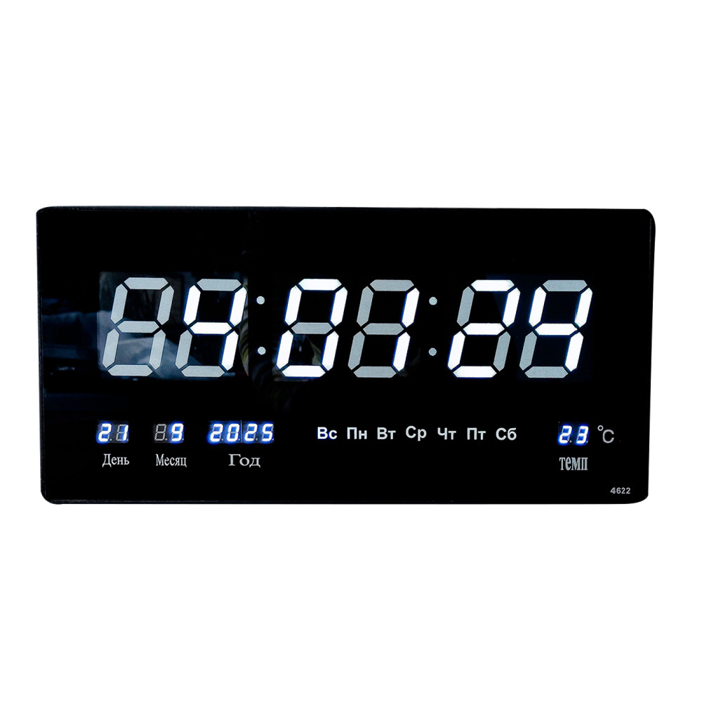 Часы электронные настольные 16х5,5 см led дисплей BZ-GH712 Baizheng