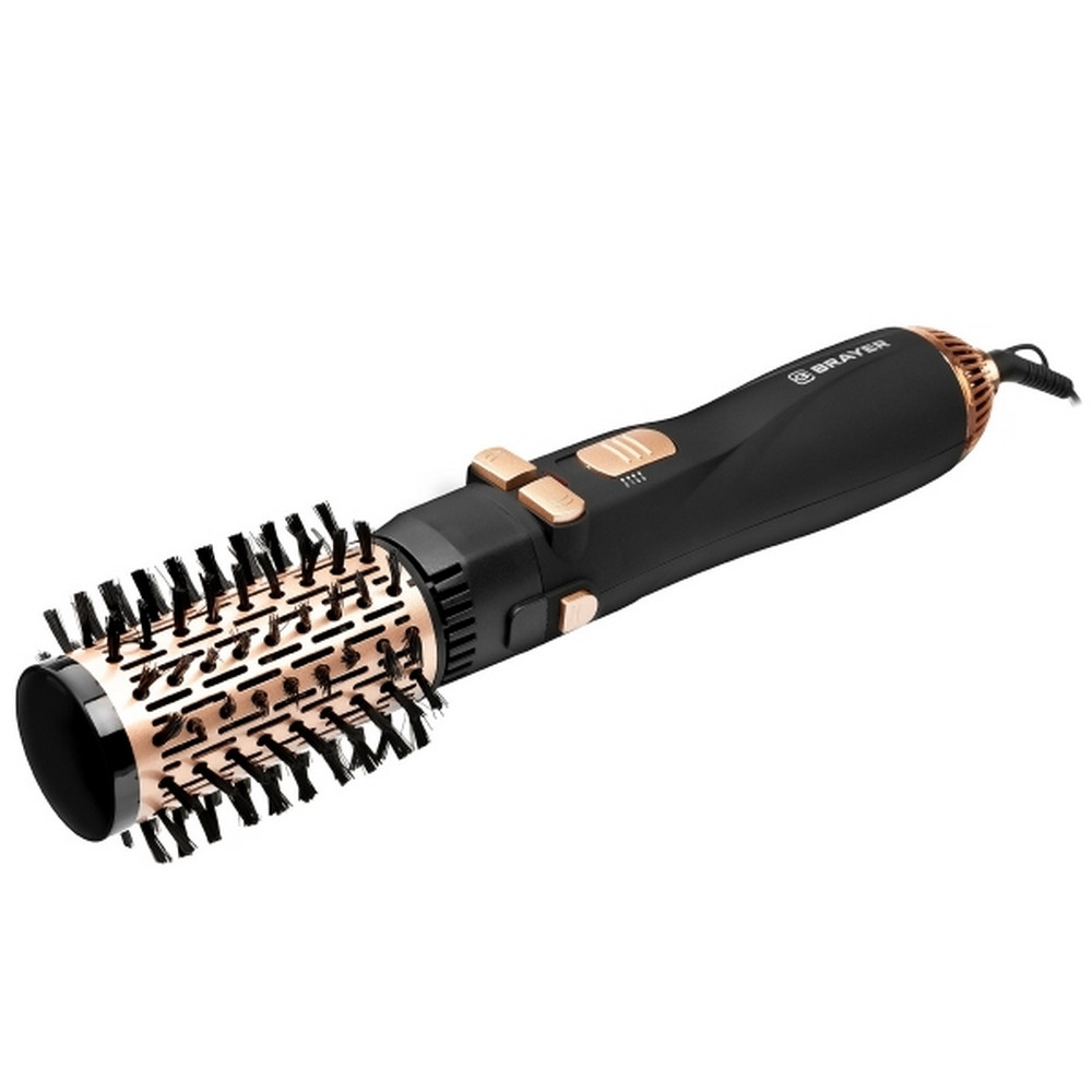 Фен-щетка 1200 Вт 2 скорости 4 насадки шнур 1,8 м Brayer