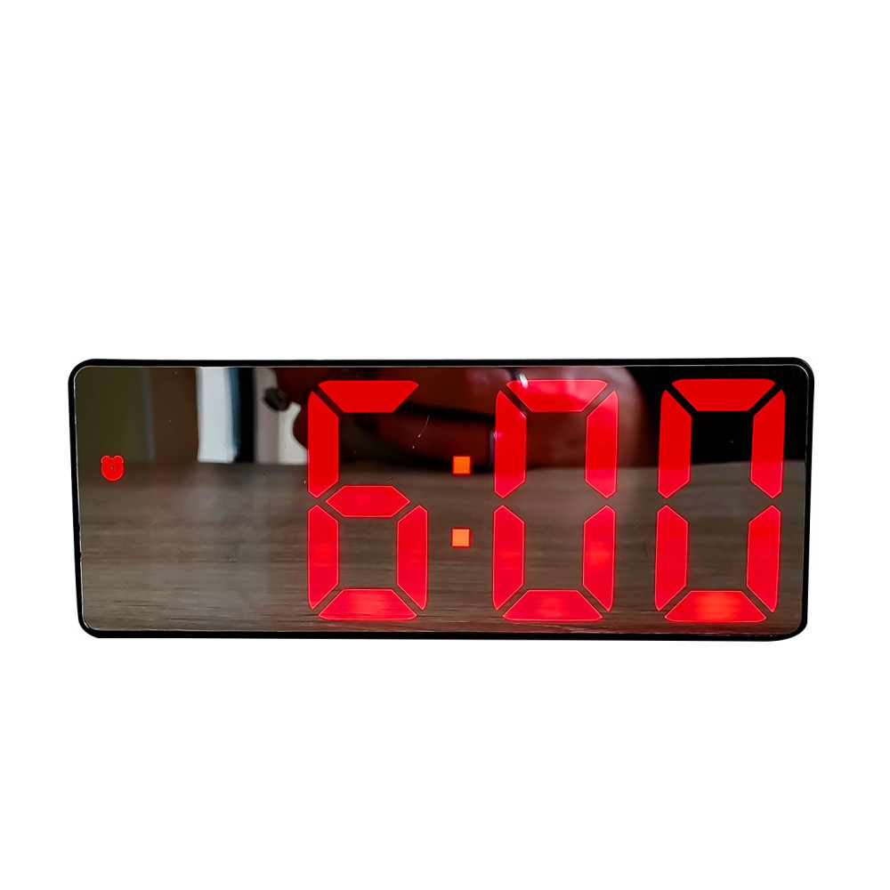 Часы электронные настольные 16х5,5 см led дисплей BZ-GH712 Baizheng