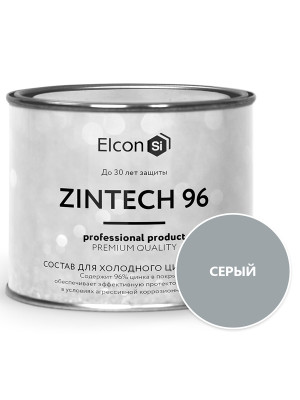 Грунт-эмаль Elcon Zintech для холодного цинкования 96% 1кг Грунт-эмаль Elcon Zintech для холодного цинкования 96% 1кг