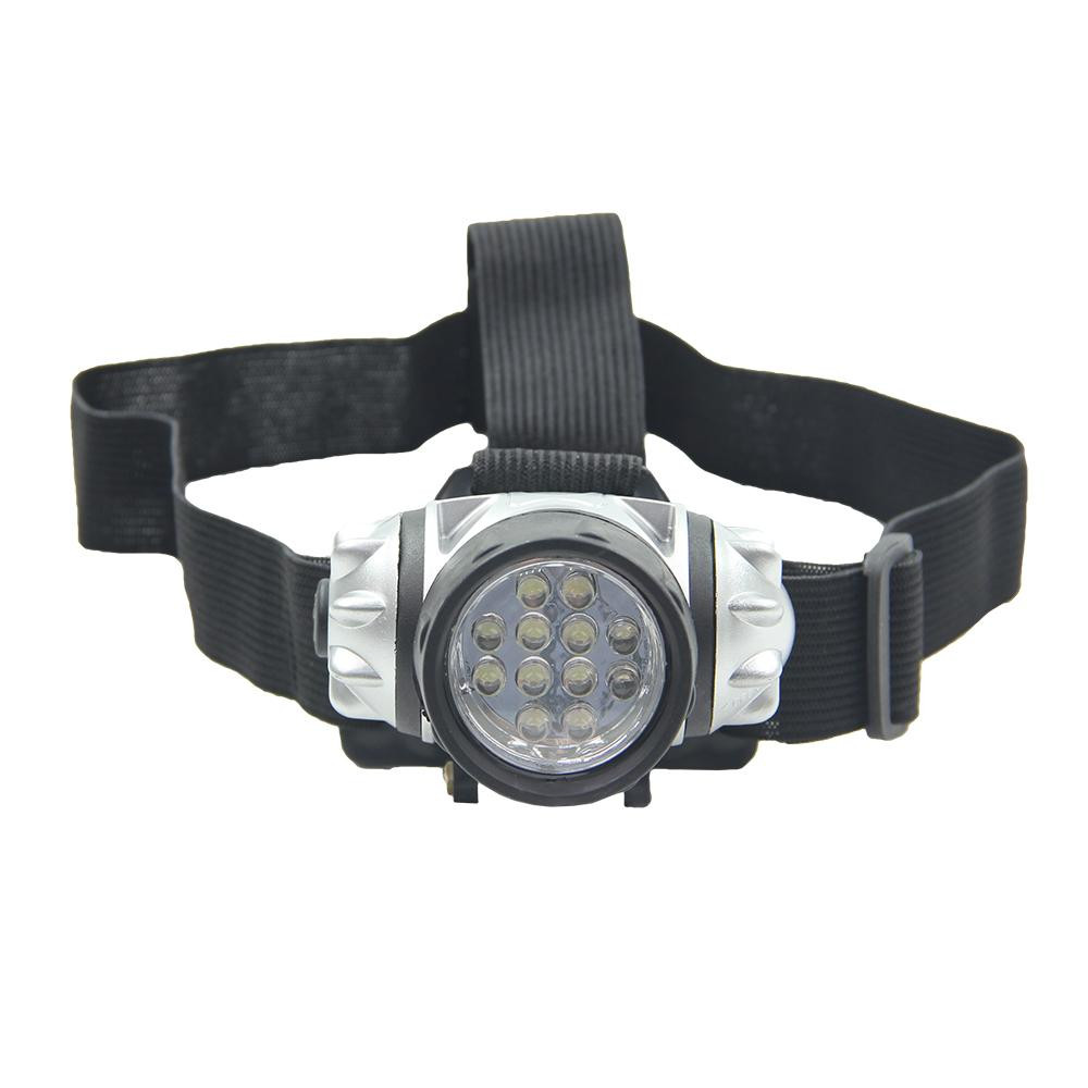 Фонарь налобный  12 led №Н12-2 ЛаДина