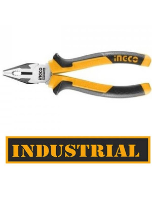 Плоскогубцы 200мм INGCO INDUSTRIAL двухкомпонентные ручки (20) HCP28208 Плоскогубцы 200мм INGCO INDUSTRIAL двухкомпонентные ручки (20) HCP28208