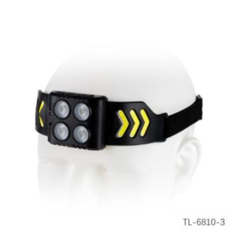 Фонарь налобный 21*5*2 см USB COB аккумулятор 4 режима освещения TL-6810 Baizheng