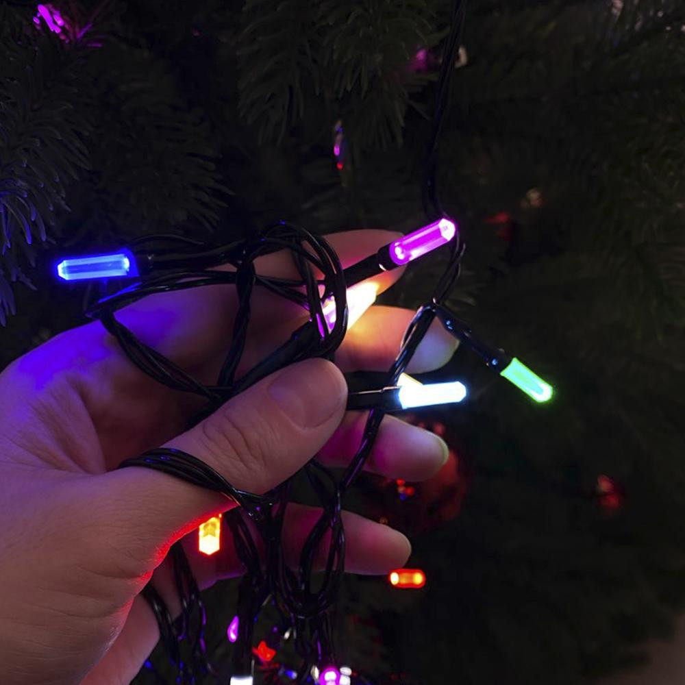 Гирлянда светодиодная  100 led карандаш мультиколор Baizheng
