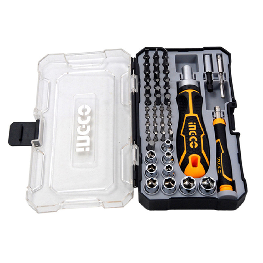 Набор отверток для точн.работ 55 шт INGCO HKSDB0558 INDUSTRIAL)